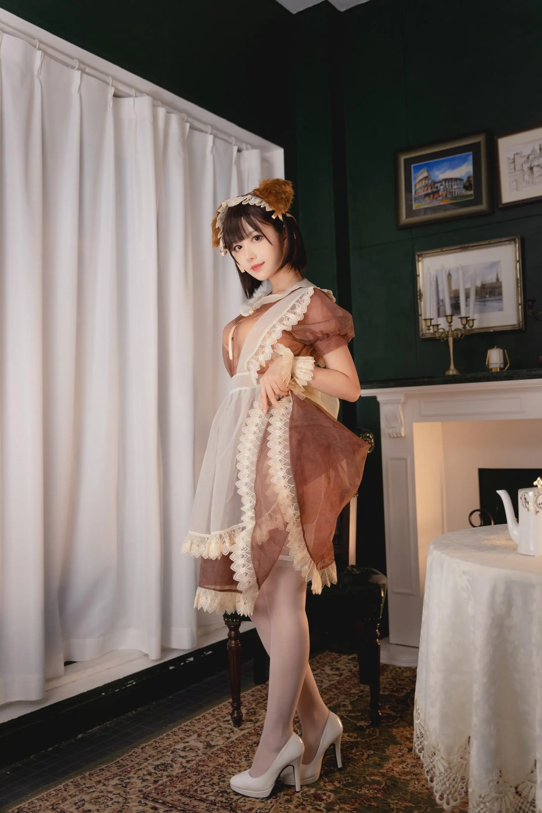 Shika小鹿鹿 – NO.77 透明女仆 [23P]插图2
